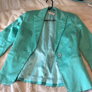 Aqua blazer